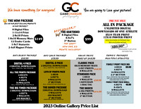 2023 PRICE LIST 80 BASEBALL AND SOFTBALL