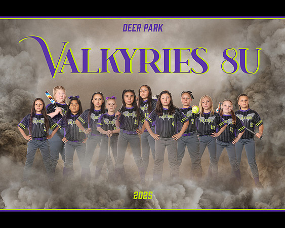 VALKYRIES 8U TEAM PHOTO