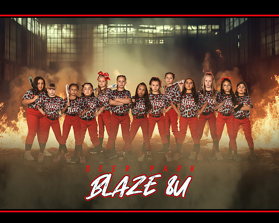 BLAZE 8U TEAM PHOTO