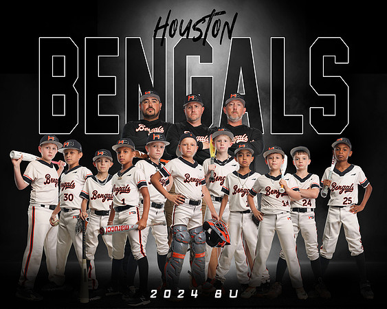 HOUSTON BENGALS TEAM PHOTO 8U (2)