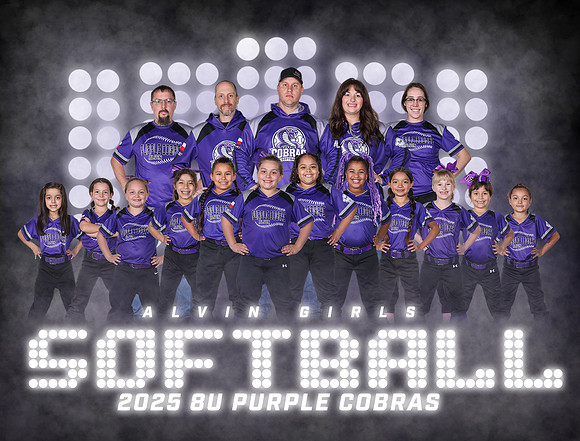 8U PURPLE COBRAS