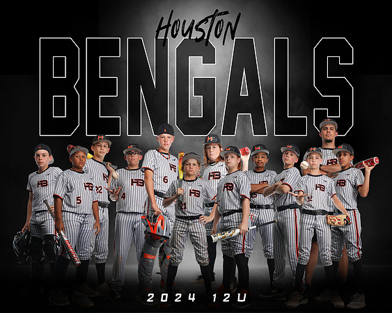 HOUSTON BENGALS TEAM PHOTO 12U