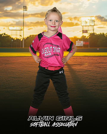 DUGOUT DIVAS 6U_Bickham_Emmaleigh_143A0252_SUNSHINE